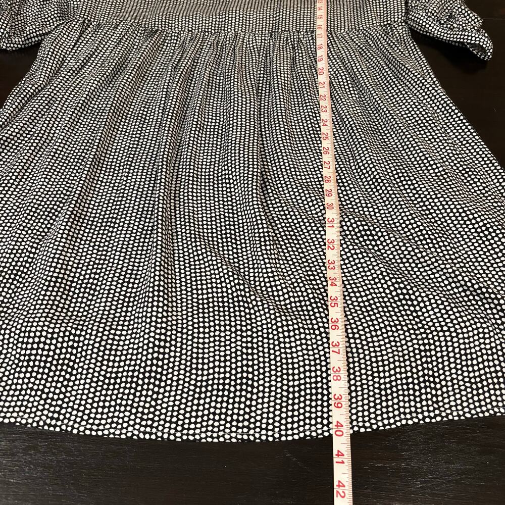 United Colors of Benetton Oversized Lagenlook Cottagecore Smock Dress- Size M - Picture 7 of 7